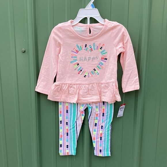 BABY Girls Cotton Shirts Pants & Dresses Bundle 6-Piece Bundle Size 18M - Picture 2 of 13